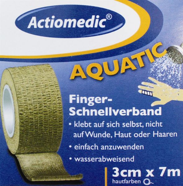 Gramm Actioplast Schnellverband selbsthaftend 3cm x 7m, hautfarben