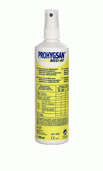Coolike Prohygsan MED-AF Desinfektionsspray, Flasche mit 250 ml