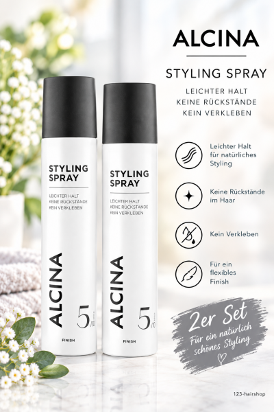 ALCINA Styling Spray AER 2x 200ml Relaunch 10-26