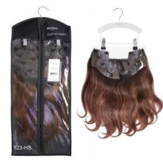 Balmain Clip in Weft Set Milan 40cm Echthaar 1/5/4CG.6CG CopperGold 6 CopperGold