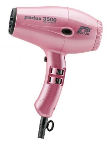 Parlux 3500 Haartrockner Ceramic &amp; Ionic Edition pinkmetallic