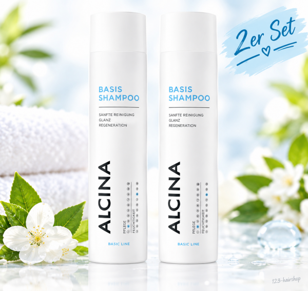 Alcina Basis Shampoo 2x 250ml HA
