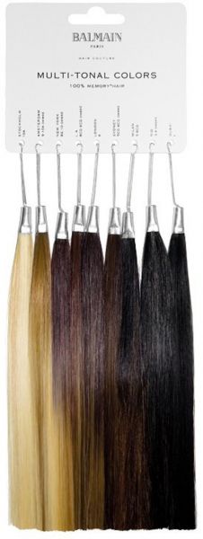 Balmain Colorring Ready-to-Wear Memory Hair, Complete Extensions, Hair Dress, Weft Set, Ponytail, B-