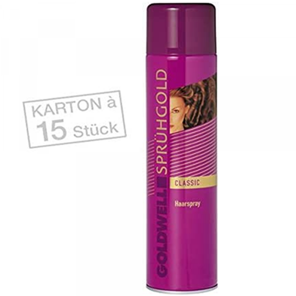 Goldwell Sprühgold Classic Haarspray 15 x 600ml