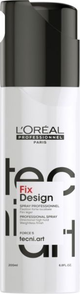 Loreal TNA Fix Design 200ml Tecni.Art - Haarlack starker Halt 2025