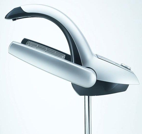 Olymp Hair Master Trockenhaube mit Stativ silber/anthrazit