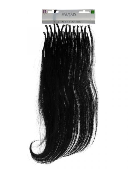 Balmain Fill in Extensions Valuepack HH 50 Stück 40cm Dubai 1B schwarz Natural Straight