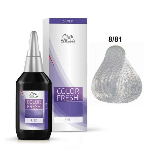 Wella Color Fresh Silver 8/81 hellblond perl-asch 75ml