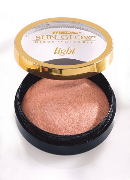 MEDIS SUN GLOW Kompaktpuder Hell (1), Inhalt 12 g