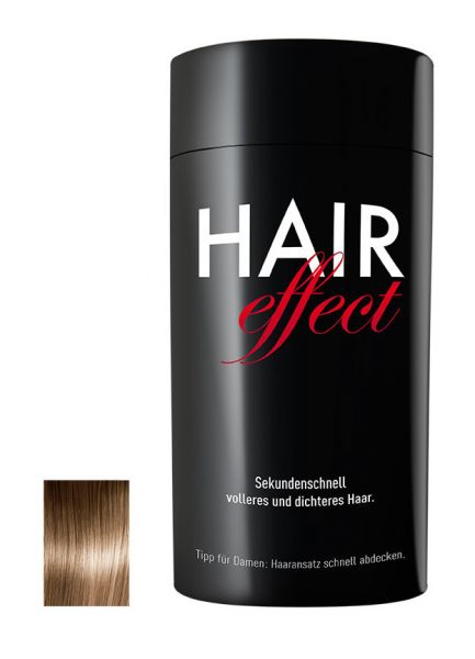 Hair Effect Light Brown 7-8 Haarverdichtung 14g Schütthaar