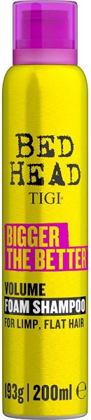 TIGI Bed Head ROW Bigger The Better Foam Shampoo 200 ml