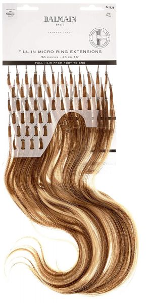 Balmain Fill in Micro Ring Extensions HH Farbe 9,8 G sehr helles Goldblond