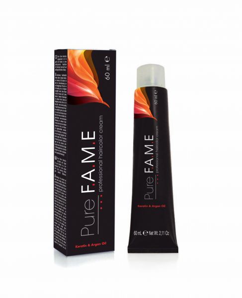 PURE FAME Professional Haircolor Cream 60 ml 6.74 roter curry