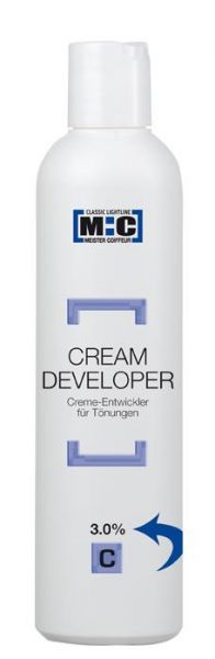 M:C Cream Oxide 3.0% 250 ml Creme Entwickler für Tönungen