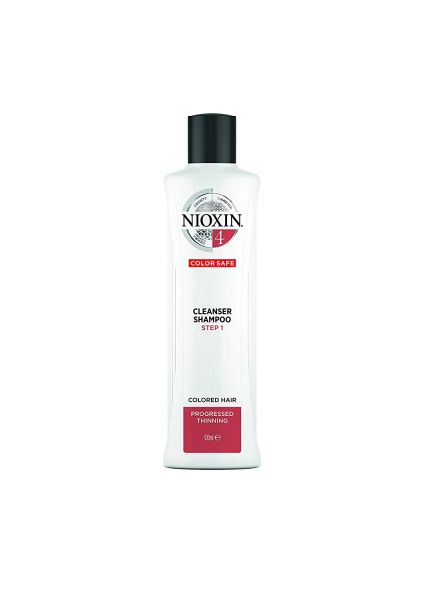 Nioxin System 4 Cleanser Shampoo - für coloriertes Haar 300 ml