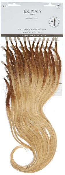 Balmain Fill in Extensions Valuepack HH 50 Stück 40cm 9G.10OM Light Gold Blonde Ombre