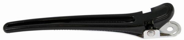 Haar Clipse Combi 9,5 cm, 10Stück schwarz - Abteilclip