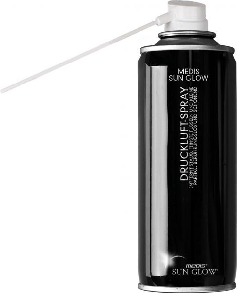 Medis Sun Glow Druckluftspray 300ml Desinfiziert Scheren, Tastaturen, Telefone, Friseursalons ....