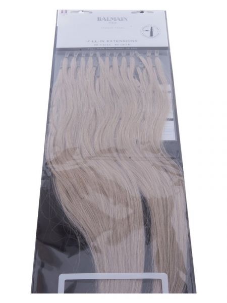 Balmain Fill in Extensions Valuepack HH 50 Stück 40cm 10S Oslo Light Crystal Grey Natural Straight N