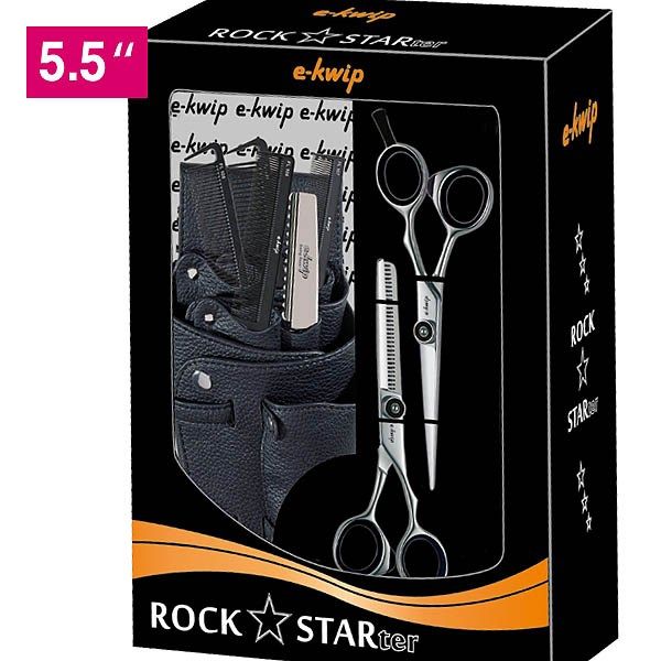 E-Kwip Rock Scherenset Set, 8- Teiliges 5,5 Zoll