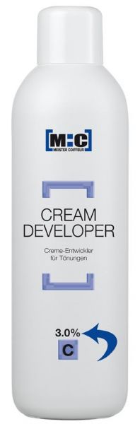 M:C Cream Oxide 3.0% 1000 ml Creme Entwickler für Tönungen