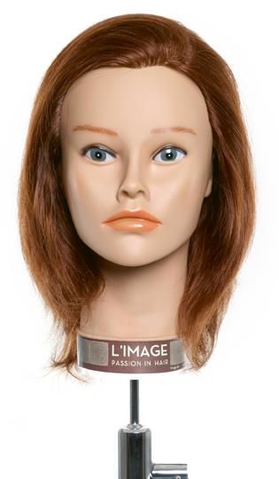 Übungskopf LImage RITA dunkelblond 23cm Länge