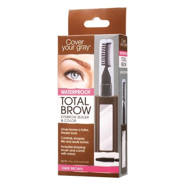 Dynatron Cover your Gray Total Brow waterproof Eyebrow Sealer Dunkelbraun