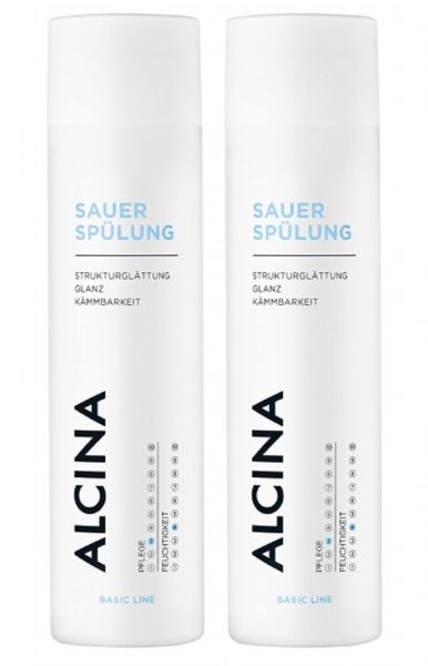 Alcina 2x Sauer Spülung je 250 ml = 500 ml 02-26