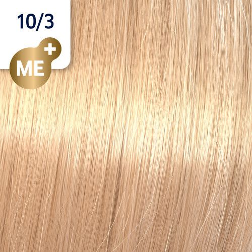 Wella Koleston Perfect Rich Naturals Me+10/3 hell-lichtblond gold 60ml