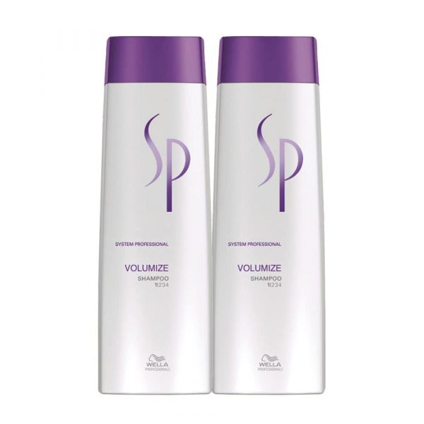 Wella SP Volumize Shampoo 2x 250ml 02-26 NEU