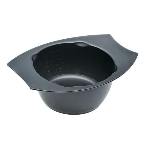 Comair Färbeschale schwarz mit Gummi 300 ml