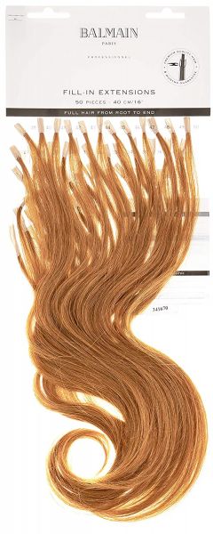 Balmain Fill in Extensions Valuepack HH 50 Stück 40cm 9G Very Light Deep Gold Blonde Natural Straigh