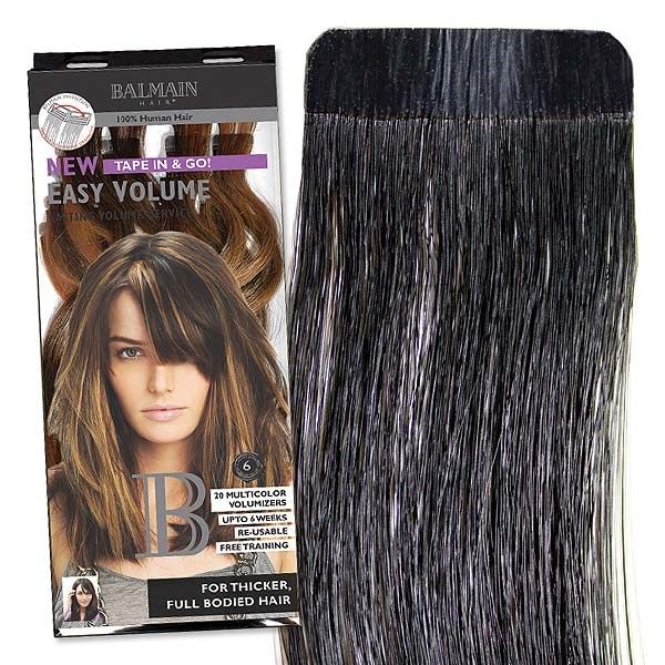 Balmain Tape Extensions Easy Lenght HH 55cm 1 Black 20 Stück