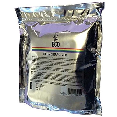 Beutel Blondierpulver 500 g blau, staubfrei - ECO Platinblond