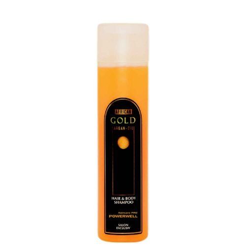 Powerwell African GOLD Hair &amp; Body Shampoo 250ml