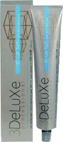 3DeLuXe professional hair colouring cream 100 ml 10.11 - Platinblond Asch intensiv