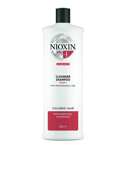 Nioxin System 4 Cleanser Shampoo - für coloriertes Haar 1000 ml