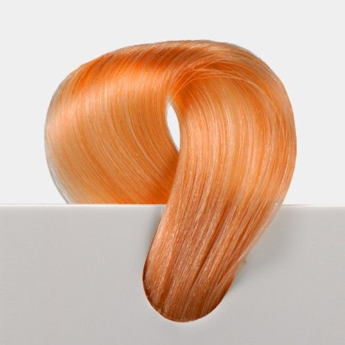 L.A. Hairstyles Fun Tastic orange - 10 Stück - 50cm Echthaar