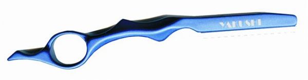 Yakushi Pro Razor &quot;Flying&quot; Blau für Feather Klingen / Rasiermesser