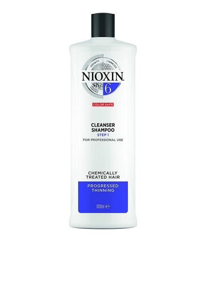 Nioxin System 6 Cleanser Shampoo - für chemisch behandeltes Haar 1000 ml