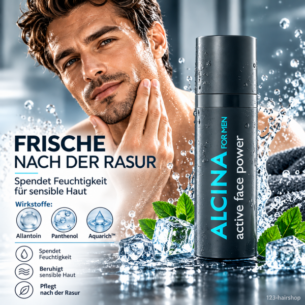 ALCINA Men Active Face Power 50ml 07-26