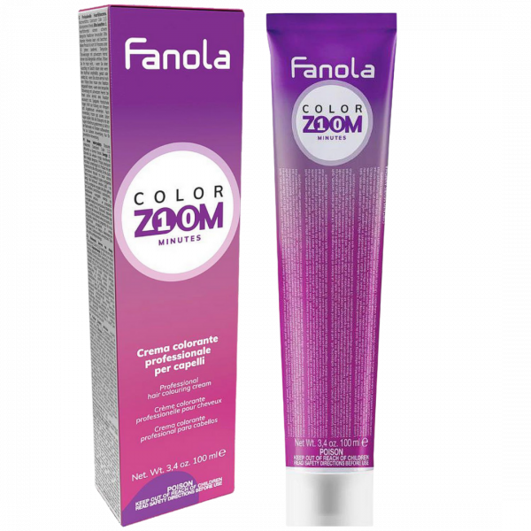 Fanola Color Zoom 10 minutes Haarfarbe 4.0 mittelbraun 100ml