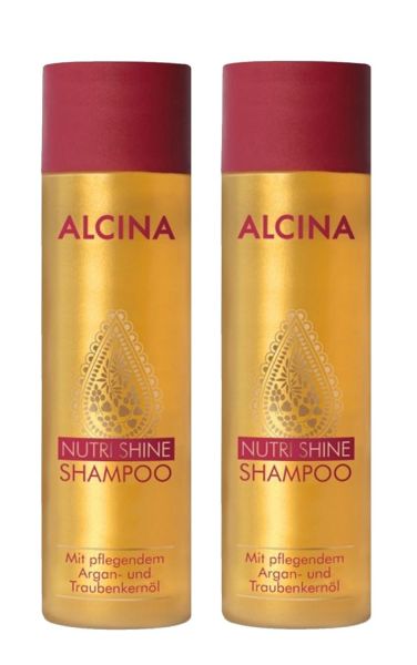 ALCINA Nutri Shine Shampoo 2x 250ml 2025