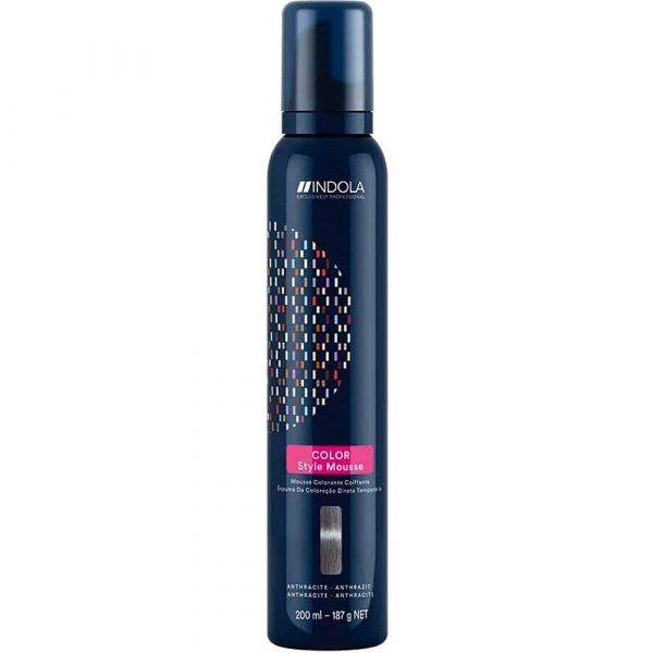 Indola Color Style Mousse Mittelbraun 200ml