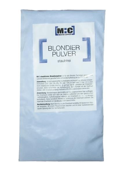 M:C Blondierpulver blau 100 g Beutel , staubfrei,