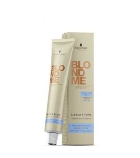 Schwarzkopf BLOND ME Farbe 60ml, Weißkaschierung Karamell