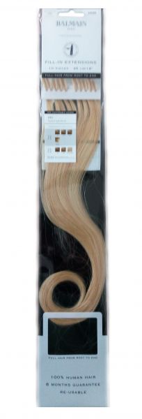 Balmain Fill in Extensions HH 45cm 10 Stück 10G Natural Light Blonde