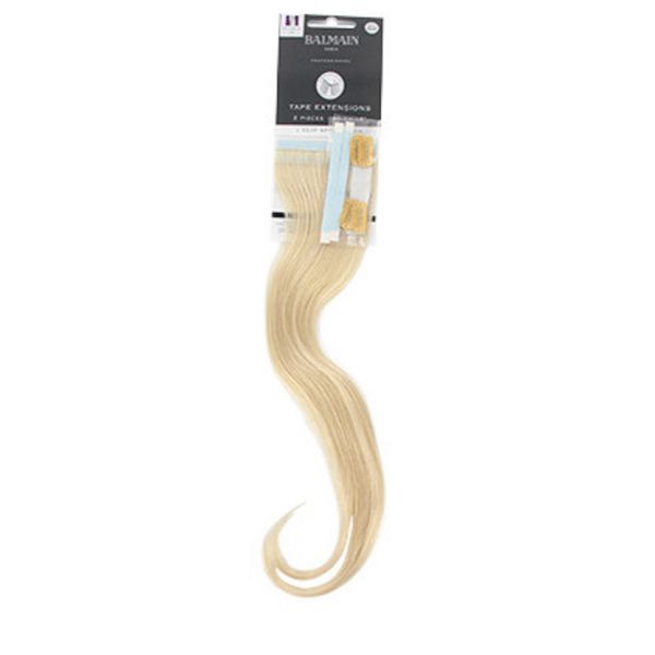Balmain Tape + Clip Extensions HH 40cm 10A Extra Super Light Ash Blonde NEU