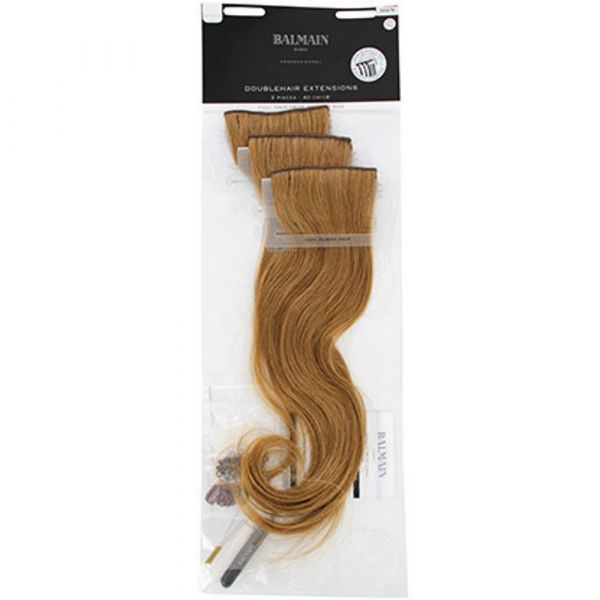 Balmain Double Hair Extensions HH 40cm L8 Light Gold Blond - 3 Stück Extensions