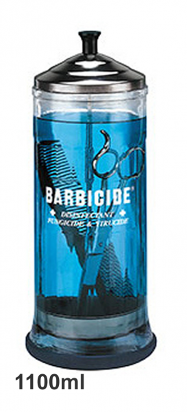 Barbicide Desinfektionsglas 1100ml , Höhe:30cm, Ø11cm